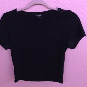 Fashion Nova ripped crop top